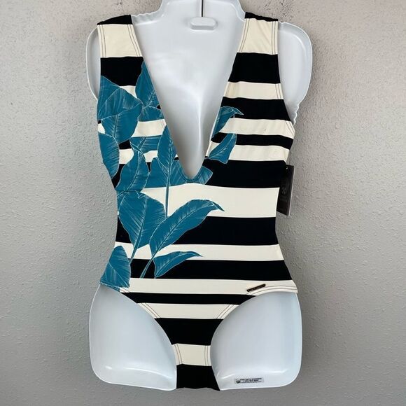 NWT Vince Camuto One Piece Swim Suit Size 4 - Picture 3 of 6